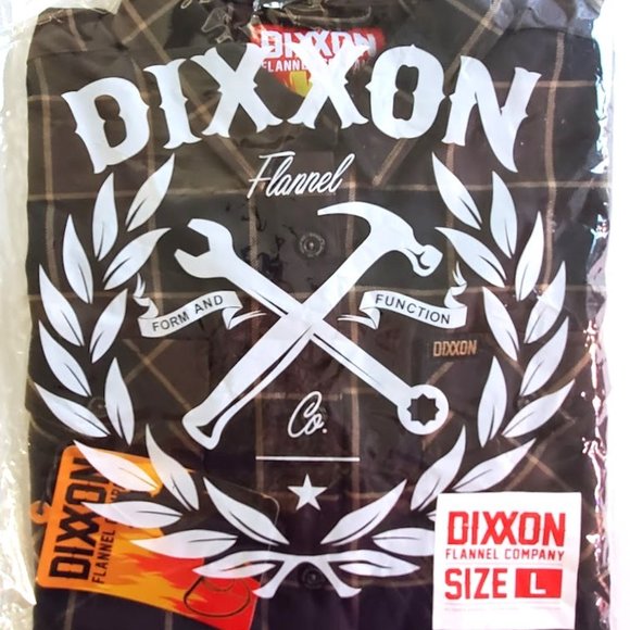DIXXON Flannel DRIFTER 10YR Women' Flannel Shirt L - Picture 5 of 7